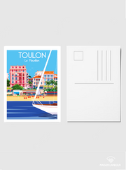 Lot 10 cartes postales Toulon