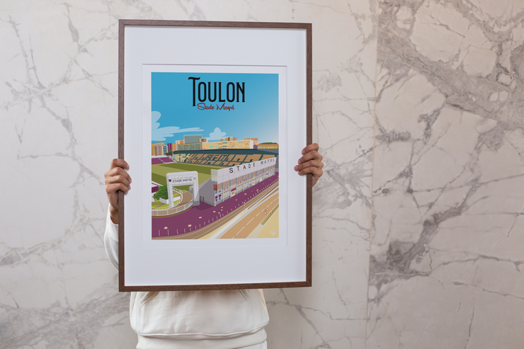 Affiche Toulon - Stade Mayol