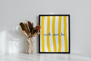 Affiche Aioli sur toi par les Affiches de Voyage