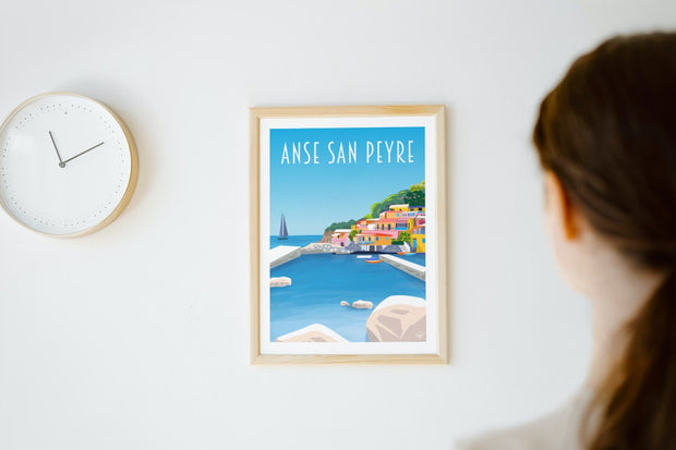 Affiche Toulon - Anse San Peyre