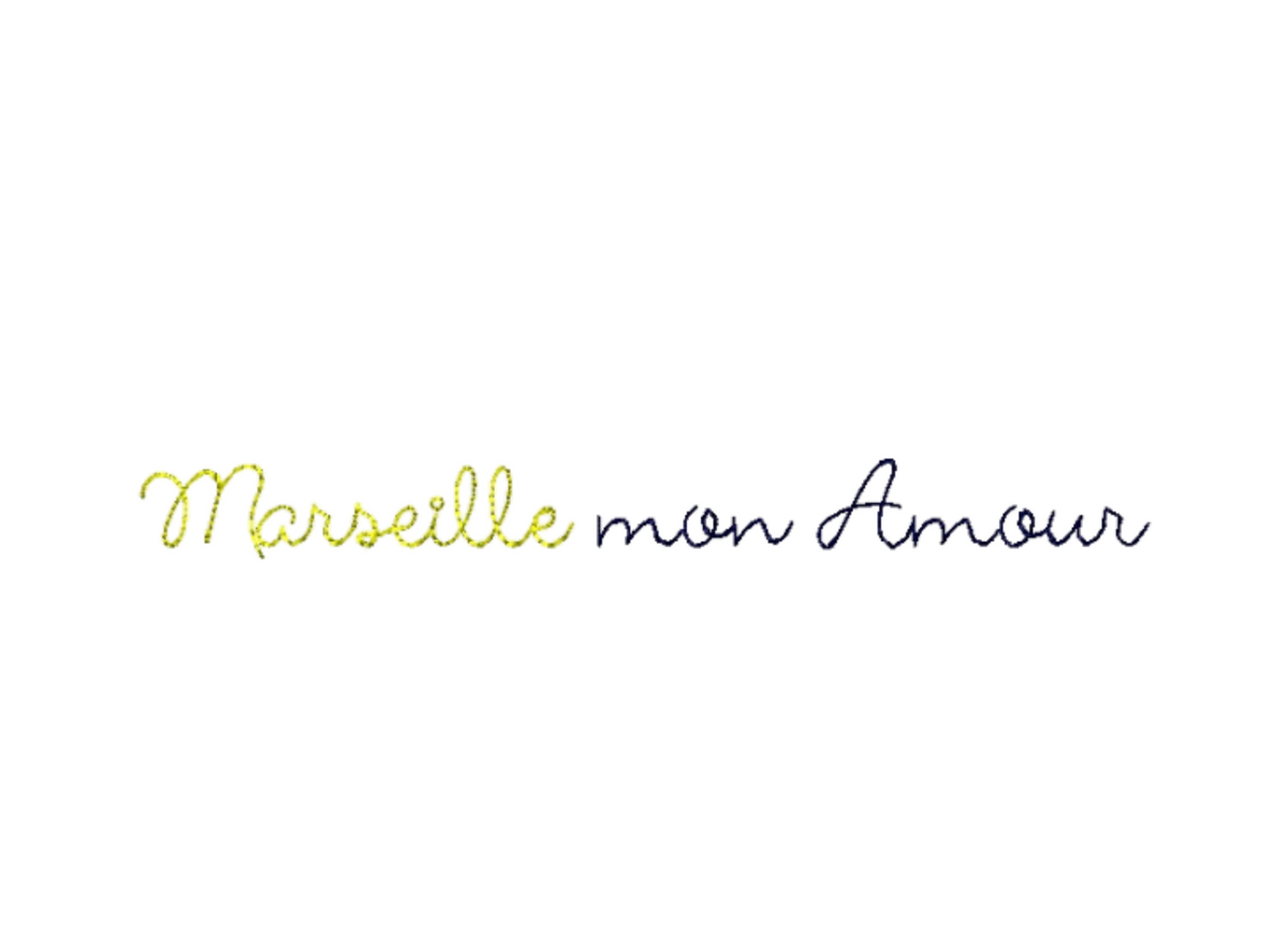 T-shirt Blanc Homme – “Bonne Mère” & “Marseille mon amour” 💛💙