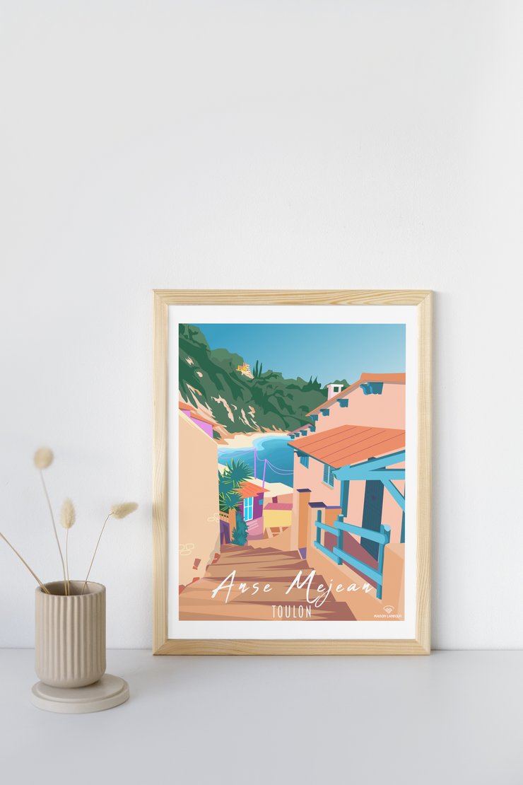 Lot Toulon Anse Mejean Escalier