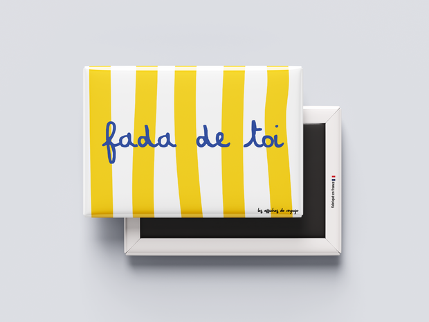 Magnet Fada de toi par les Affiches de Voyage