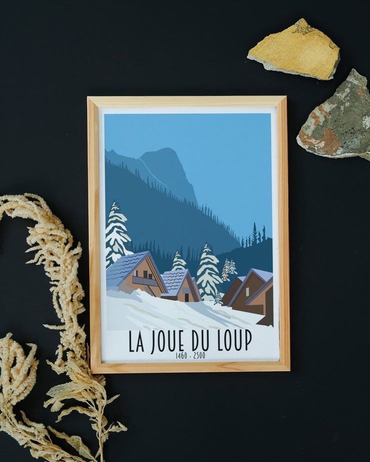 Affiche La Joue du Loup - Chalet