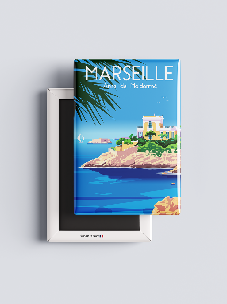 Magnet Marseille - Anse de Maldormé de Raphael Delerue