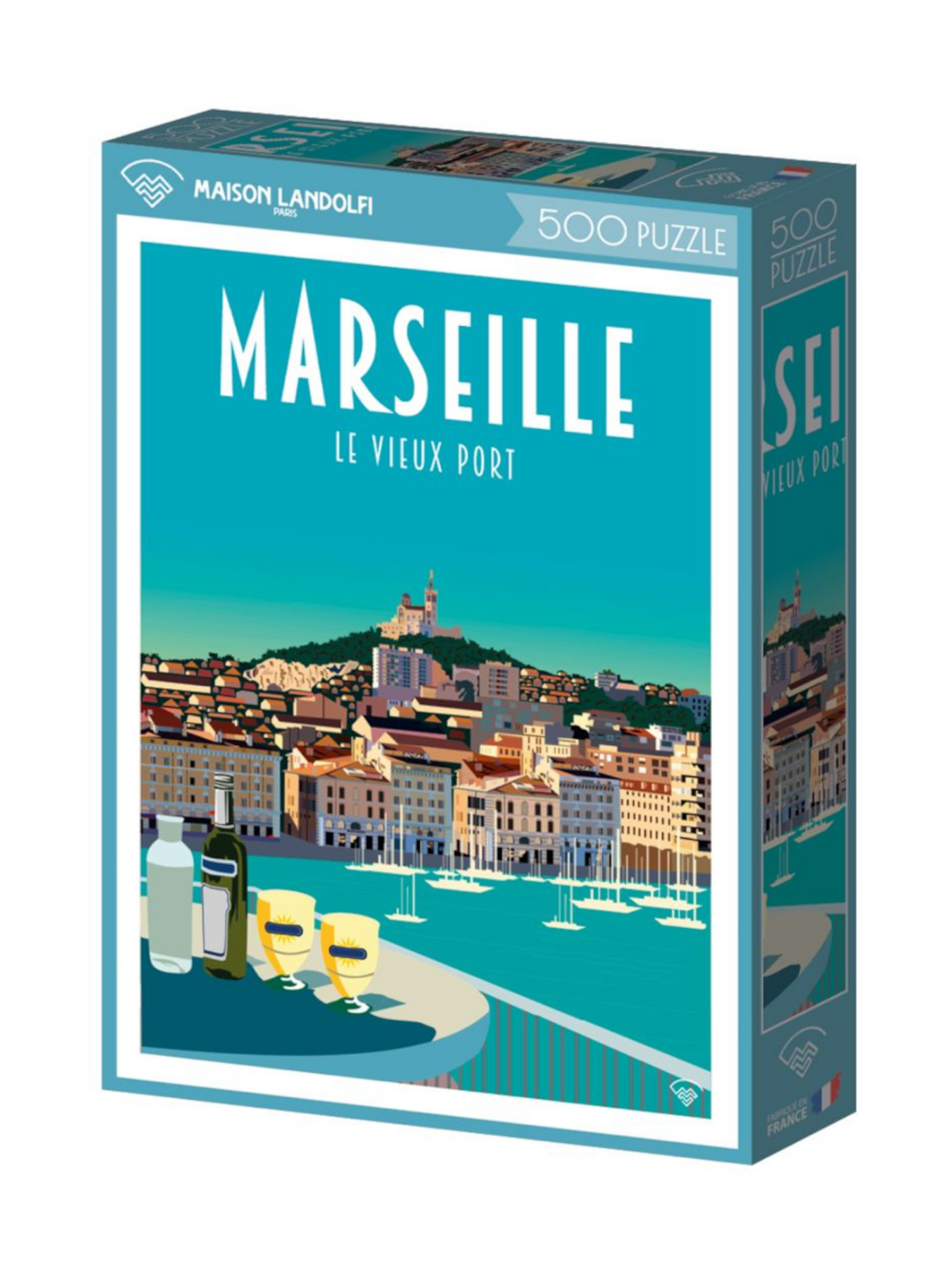 Puzzle de Marseille Le Panier -  France