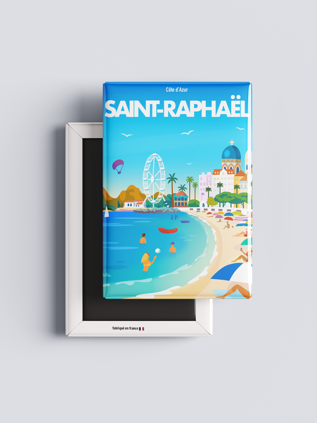 Magnet Saint-Raphaël par C.WILL
