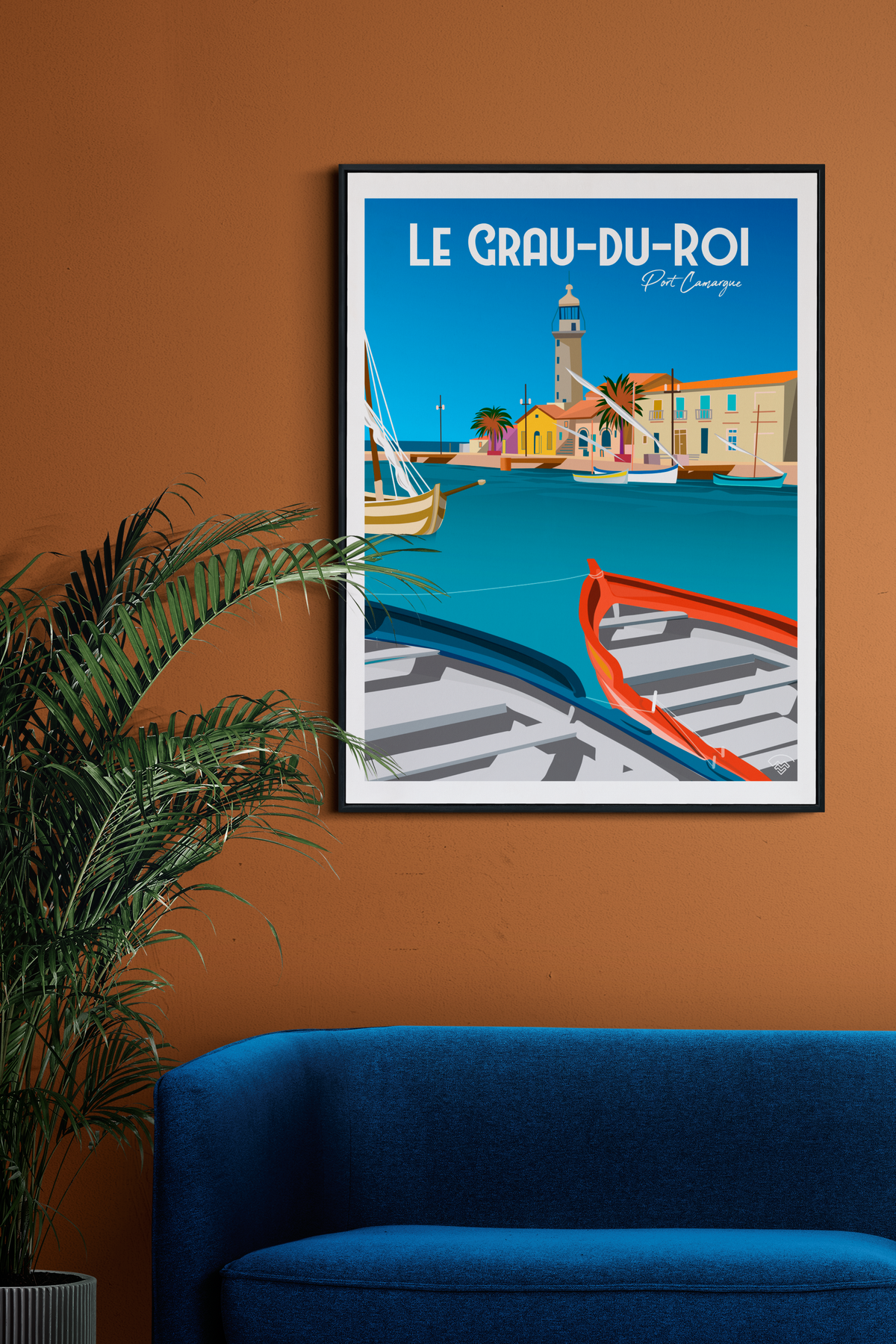 Affiche Camargue - Le Grau-du-roi