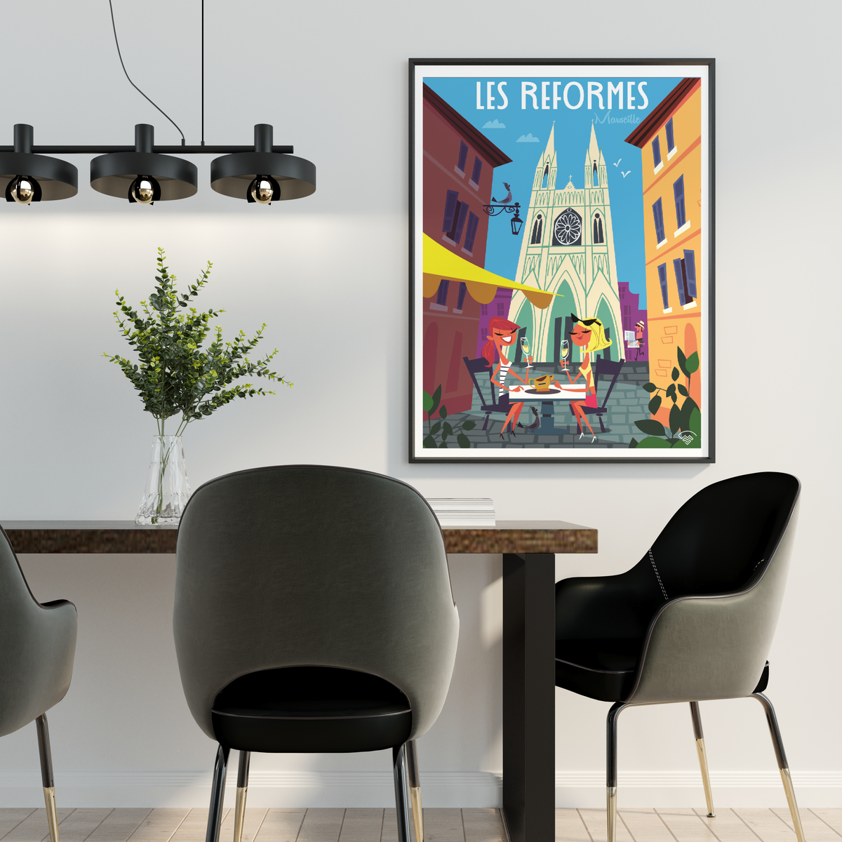 Affiche Marseille - Les Réformés