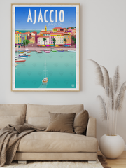 Affiche Ajaccio - Port Tino Rossi