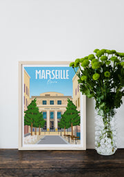 Affiche Marseille - Opéra