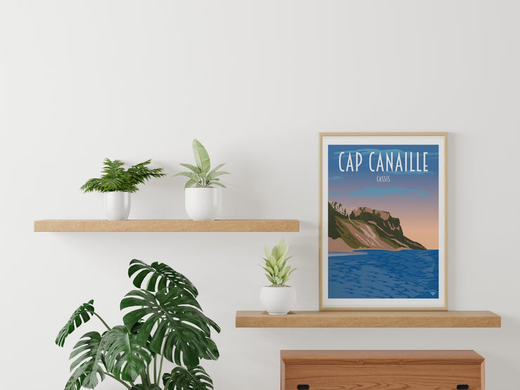 Affiche Cassis - Cap Canaille