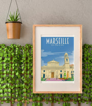 Affiche Marseille - Notre Dame du Mont