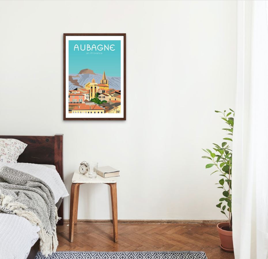 Affiche Aubagne en Provence