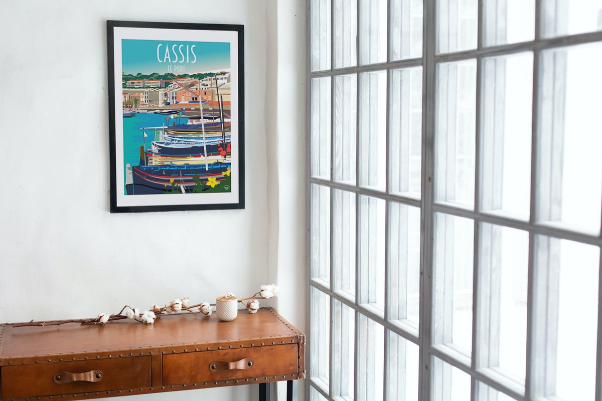 Affiche Cassis - Le Port