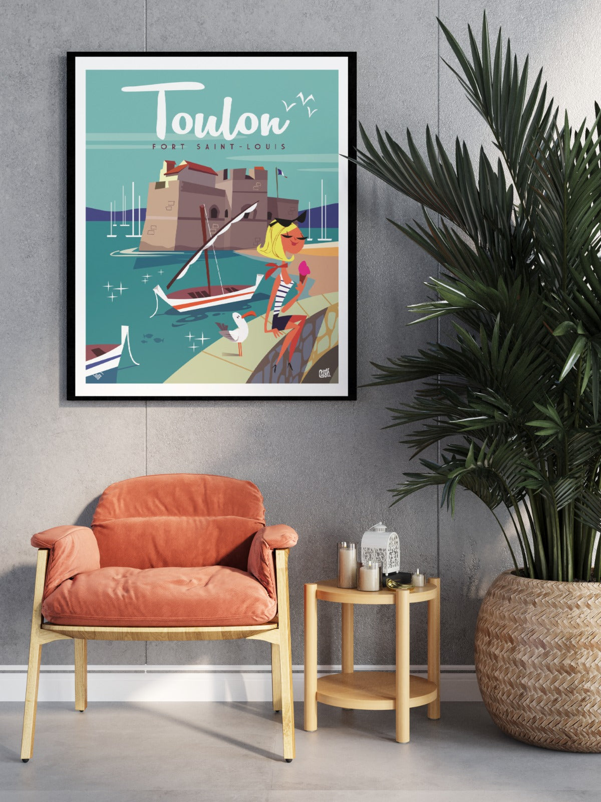 Affiche Toulon - Fort Saint Louis