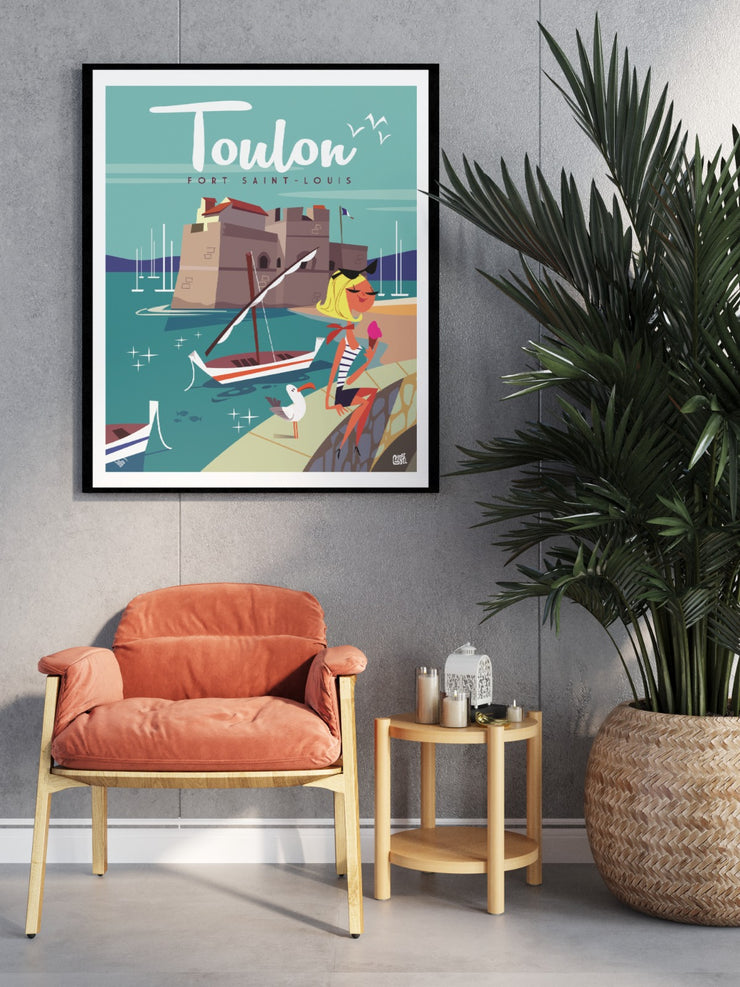 Affiche Toulon - Fort Saint Louis