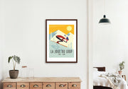 Affiche La Joue du Loup par Gary Godel - Le skieur