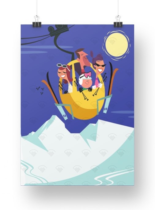 Mon affiche personnalisée - Les oeufs par Gary Godel